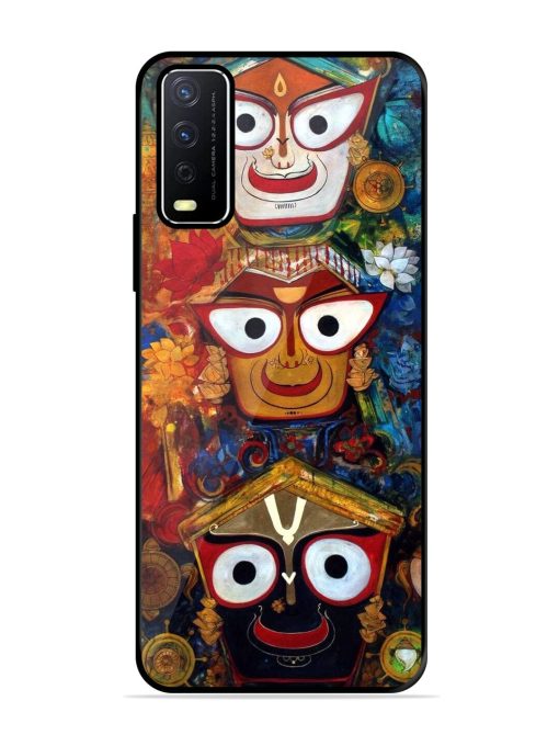 Lord Jagannath Glossy Soft Edge Case for Vivo Y12S Chachhi