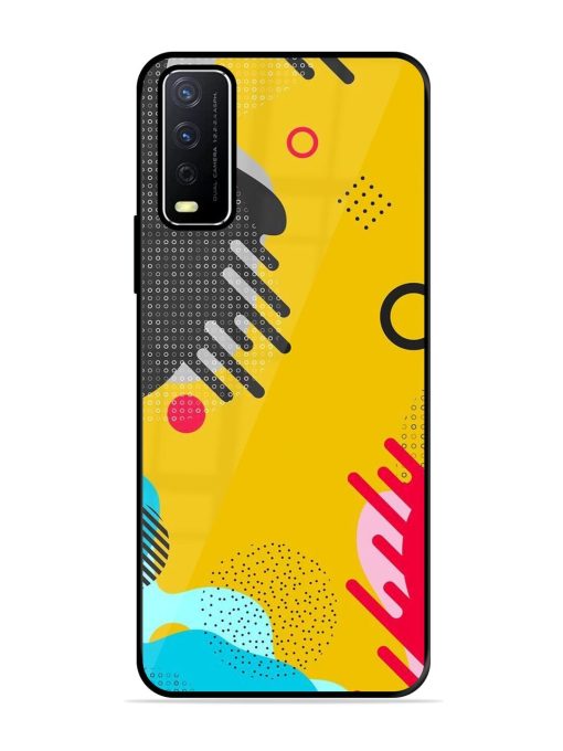 Neon Pop Glossy Soft Edge Case for Vivo Y12S Chachhi