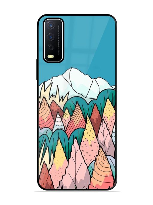 Mountain Dreamscape Glossy Soft Edge Case for Vivo Y12S Chachhi