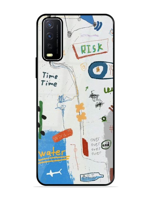 Mind Map Madness Glossy Soft Edge Case for Vivo Y12S Chachhi