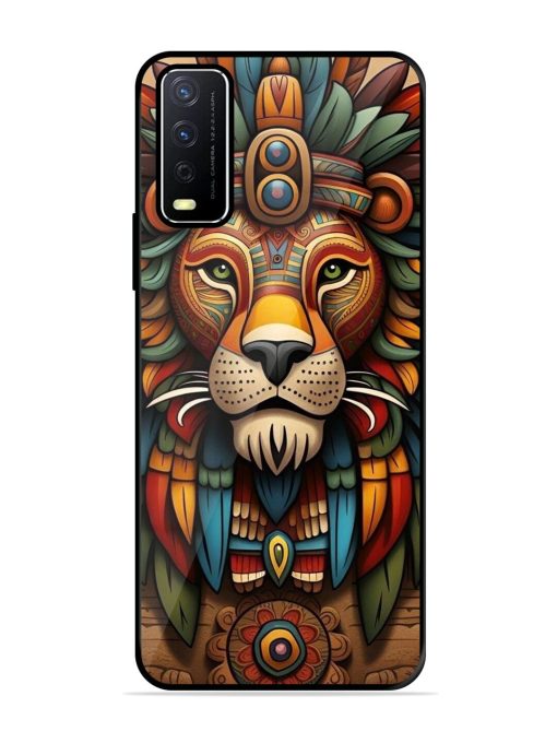 Aztec Majesty Glossy Soft Edge Case for Vivo Y12S Chachhi