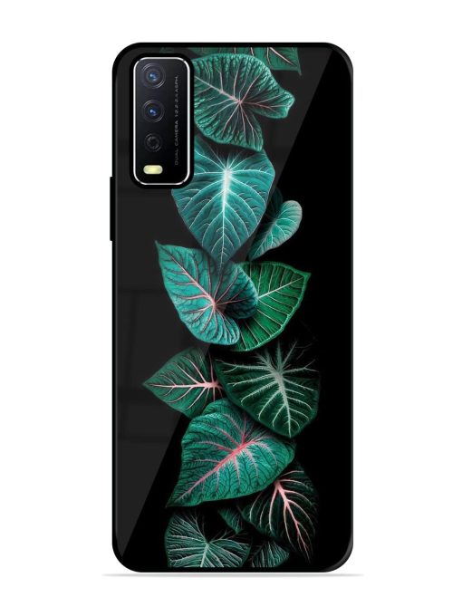 Emerald Elegance Glossy Soft Edge Case for Vivo Y12S Chachhi