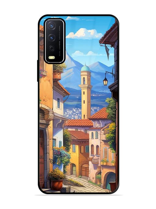 Tuscan Twilight Glossy Soft Edge Case for Vivo Y12S Chachhi