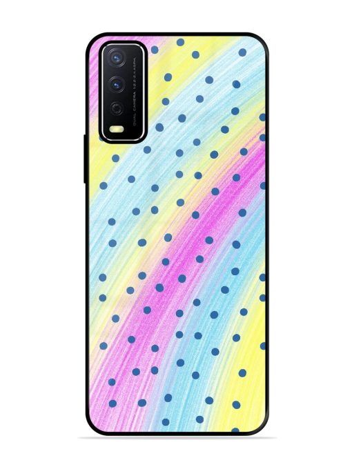 Polka Dot Paradise Glossy Soft Edge Case for Vivo Y12S Chachhi