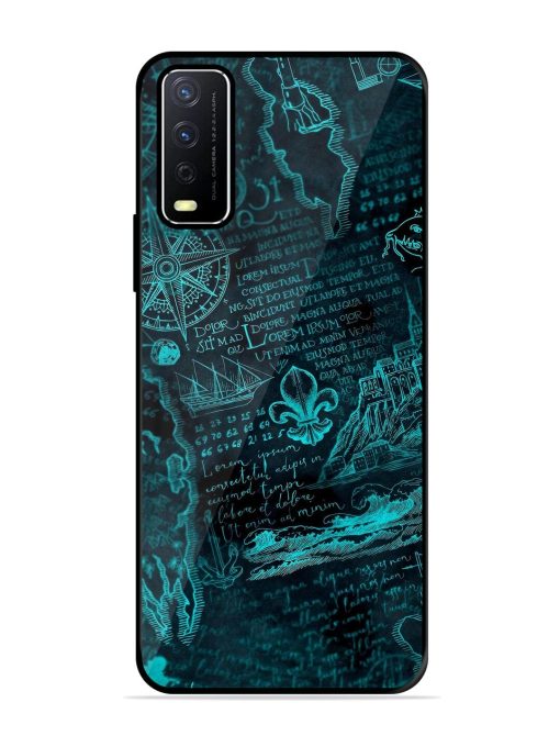 Nautical Notebook Glossy Soft Edge Case for Vivo Y12S Chachhi