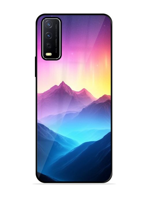 Cosmic Mountains Glossy Soft Edge Case for Vivo Y12S Chachhi