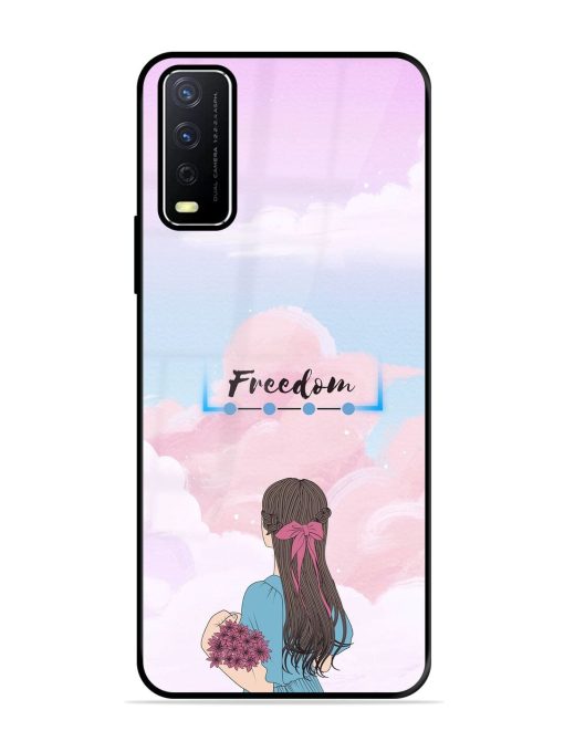 Skyward Dreams Glossy Soft Edge Case for Vivo Y12S Chachhi