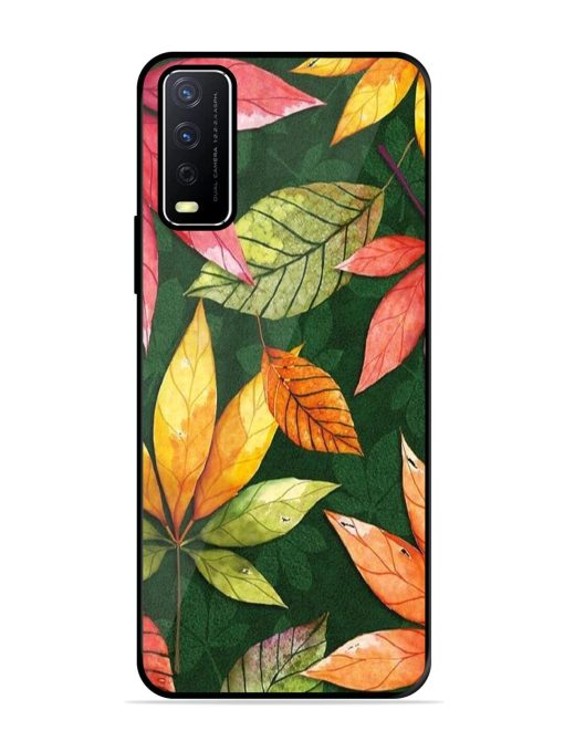 Autumn'S Embrace Glossy Soft Edge Case for Vivo Y12S Chachhi