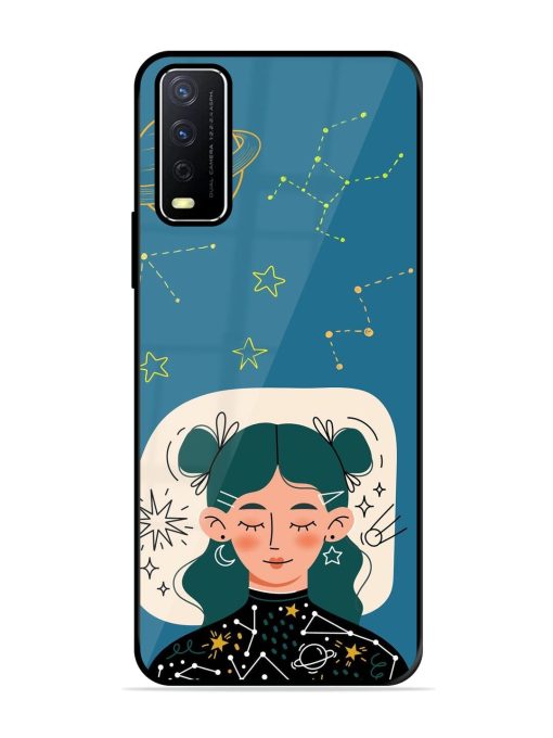 Cosmic Daydreamer Glossy Soft Edge Case for Vivo Y12S Chachhi