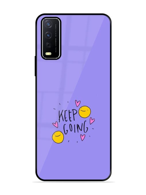 Smiling Through It All Glossy Soft Edge Case for Vivo Y12S Chachhi