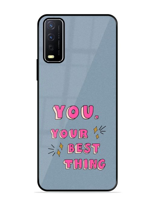 Self-Love Sparkles Glossy Soft Edge Case for Vivo Y12S Chachhi