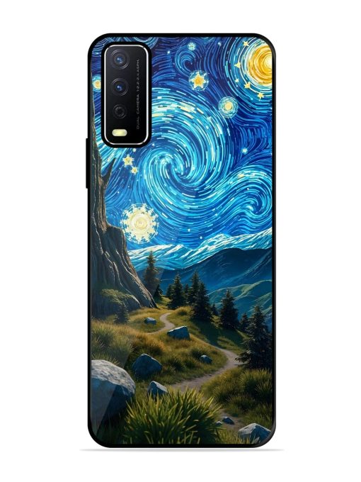 Starry Night In The Shire Glossy Soft Edge Case for Vivo Y12S Chachhi