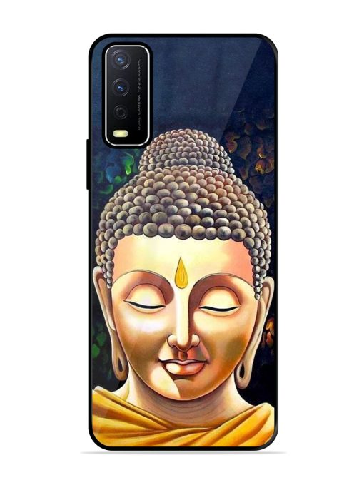 Buddha Face Glossy Soft Edge Case for Vivo Y12S Chachhi