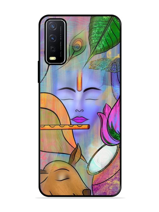 Divine Serenity Glossy Soft Edge Case for Vivo Y12S Chachhi