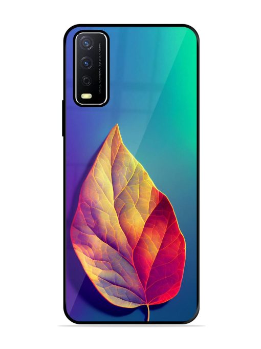 Autumn'S Embrace Glossy Soft Edge Case for Vivo Y12S Chachhi