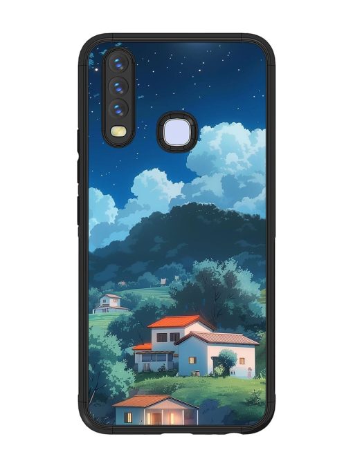 Peaceful Nightscape Glossy Soft Edge Case for Vivo Y15