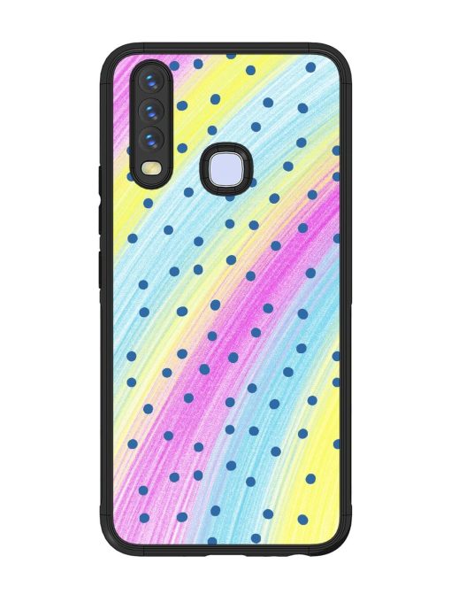 Polka Dot Paradise Glossy Soft Edge Case for Vivo Y15