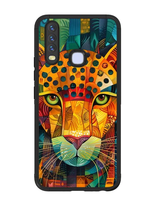 Mosaic Majesty Glossy Soft Edge Case for Vivo Y15