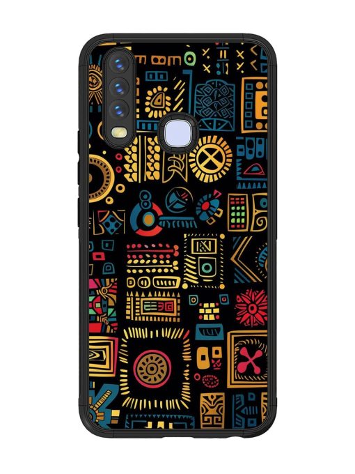 Tribal Tapestry Glossy Soft Edge Case for Vivo Y15