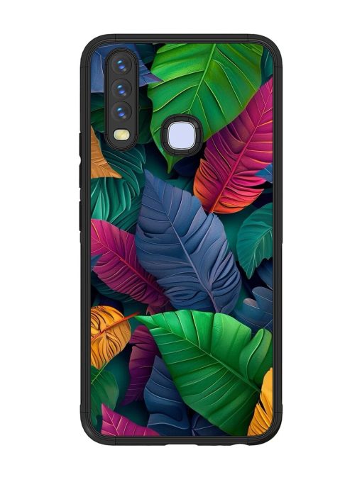 Tropical Tapestry Glossy Soft Edge Case for Vivo Y15