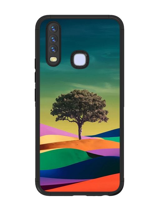 Rainbow'S Lone Sentinel Glossy Soft Edge Case for Vivo Y15