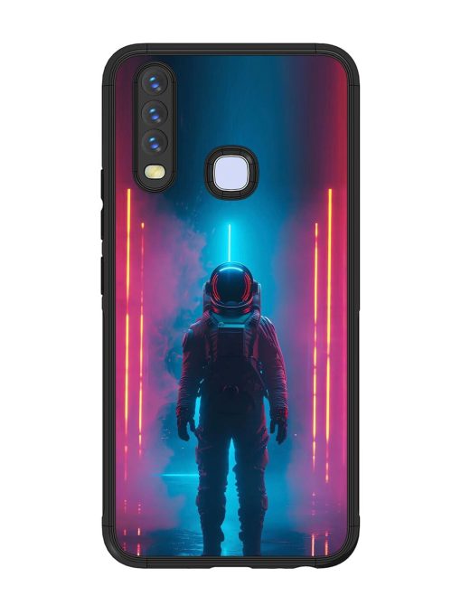 Neon Astronaut Glossy Soft Edge Case for Vivo Y15