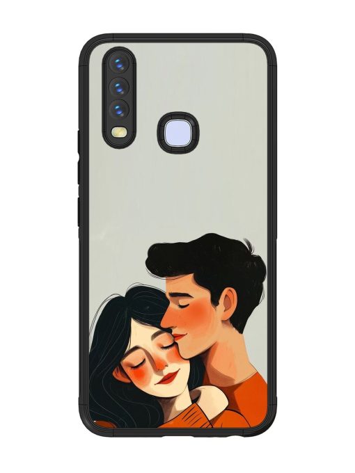 Craft Couples Glossy Soft Edge Case for Vivo Y15