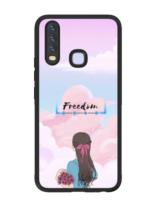 Skyward Dreams Glossy Soft Edge Case for Vivo Y15