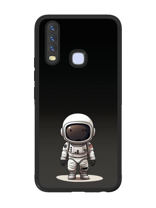 Neon Astronaut Glossy Soft Edge Case for Vivo Y15