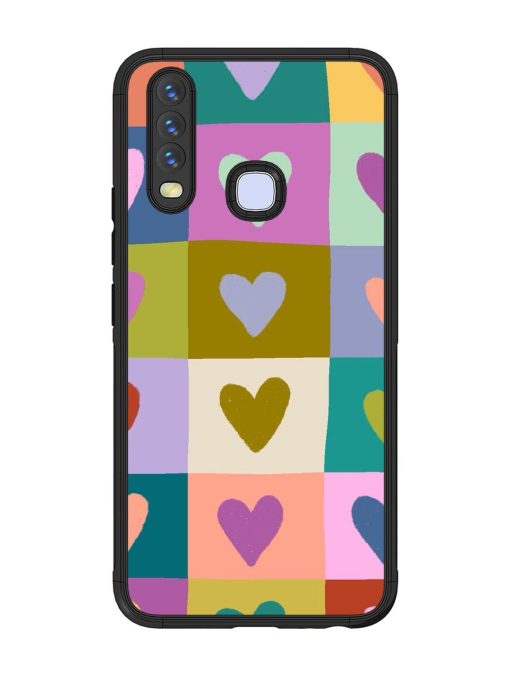 Box Of Hearts Glossy Soft Edge Case for Vivo Y15