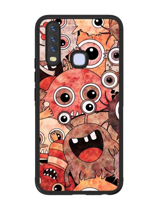 Monster Mash Glossy Soft Edge Case for Vivo Y15