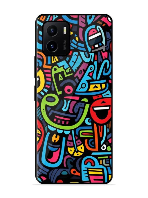 Doodlephoria Glossy Soft Edge Case for Vivo Y15S Chachhi