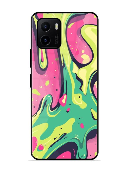 Gooey Grooves Glossy Soft Edge Case for Vivo Y15S Chachhi