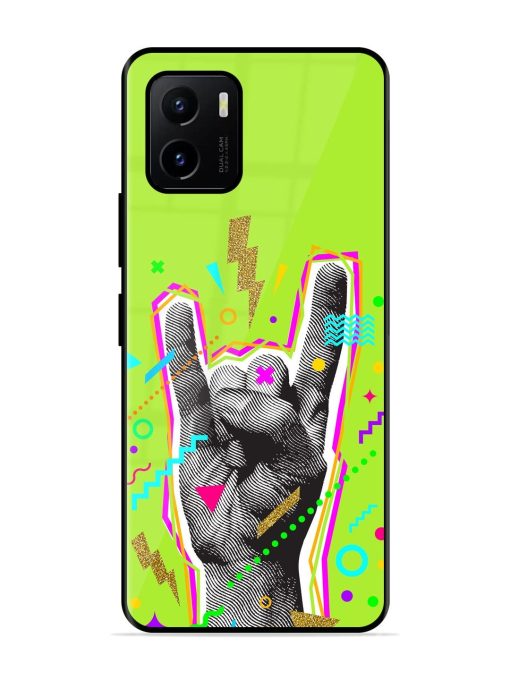 Neon Rock Glossy Soft Edge Case for Vivo Y15S Chachhi