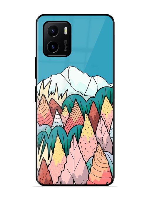 Mountain Dreamscape Glossy Soft Edge Case for Vivo Y15S Chachhi