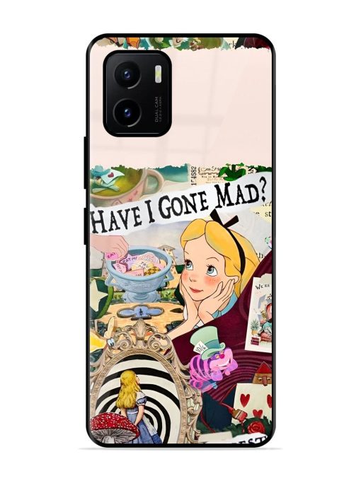 Mad Hatter'S Collage Glossy Soft Edge Case for Vivo Y15S Chachhi