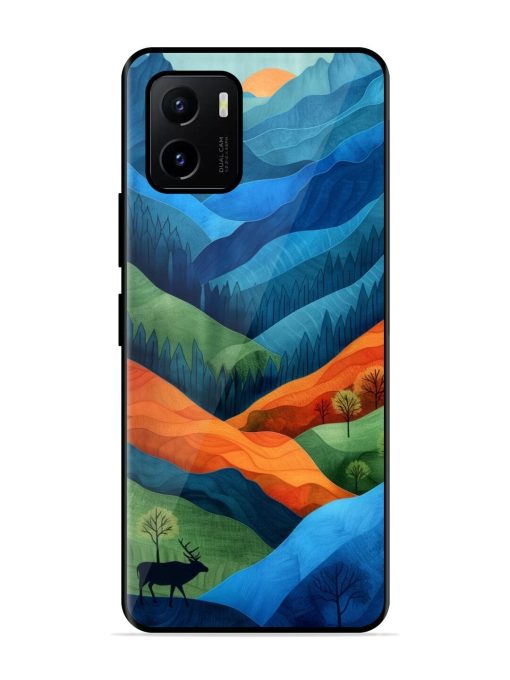 Layers Of The Land Glossy Soft Edge Case for Vivo Y15S Chachhi