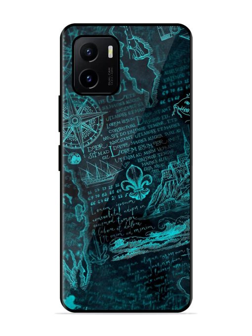 Nautical Notebook Glossy Soft Edge Case for Vivo Y15S Chachhi