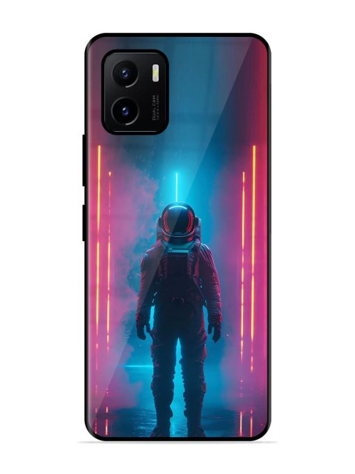 Neon Astronaut Glossy Soft Edge Case for Vivo Y15S Chachhi