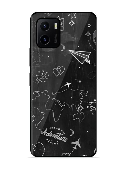 Wanderlust Sketchbook Glossy Soft Edge Case for Vivo Y15S Chachhi