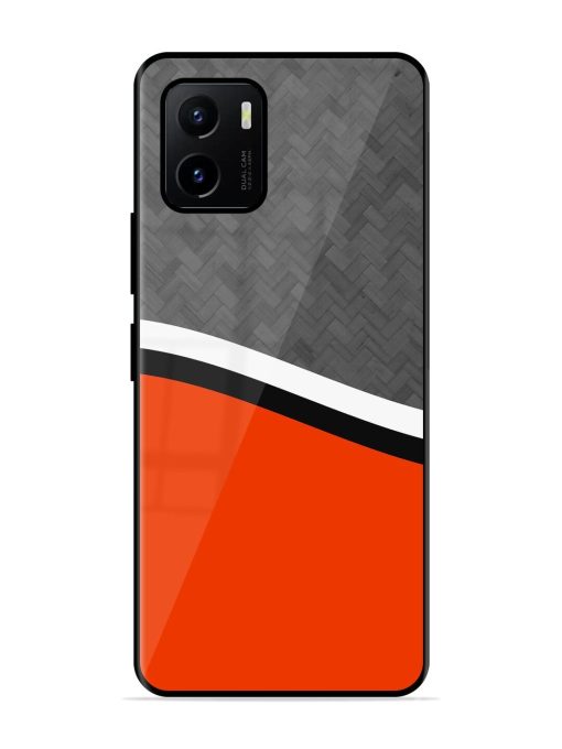 Bold Contrast Glossy Soft Edge Case for Vivo Y15S Chachhi