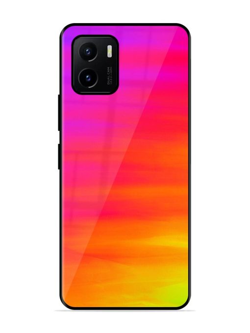 Neon Horizon Glossy Soft Edge Case for Vivo Y15S Chachhi