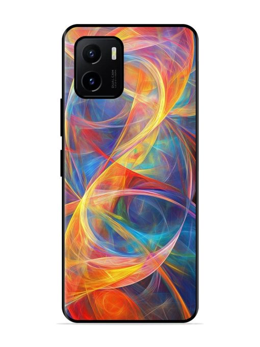 Cosmic Currents Glossy Soft Edge Case for Vivo Y15S Chachhi