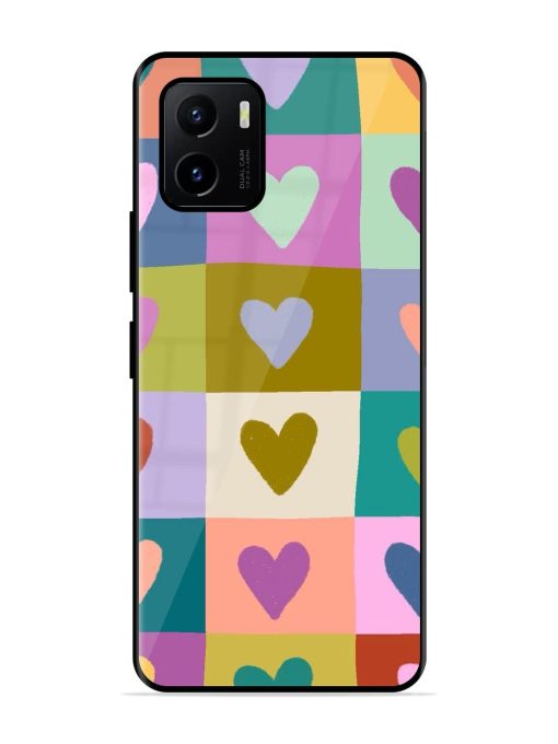 Box Of Hearts Glossy Soft Edge Case for Vivo Y15S