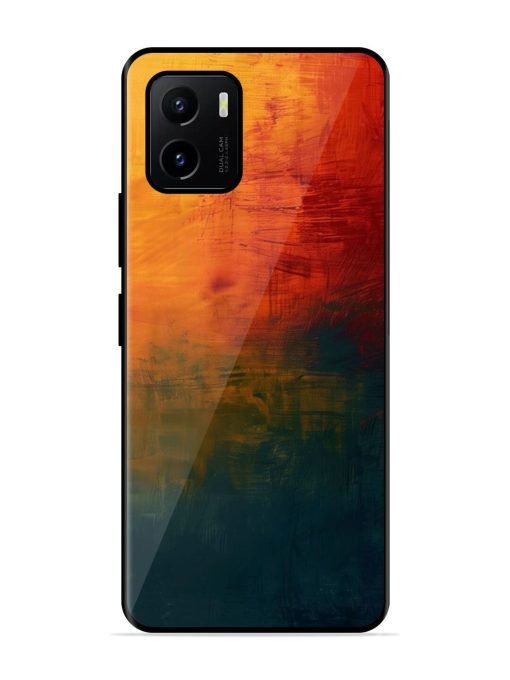 Golden Hour Canvas Glossy Soft Edge Case for Vivo Y15S Chachhi