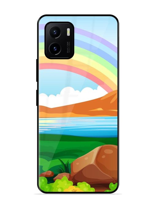 Rainbow Over The Lake Glossy Soft Edge Case for Vivo Y15S Chachhi