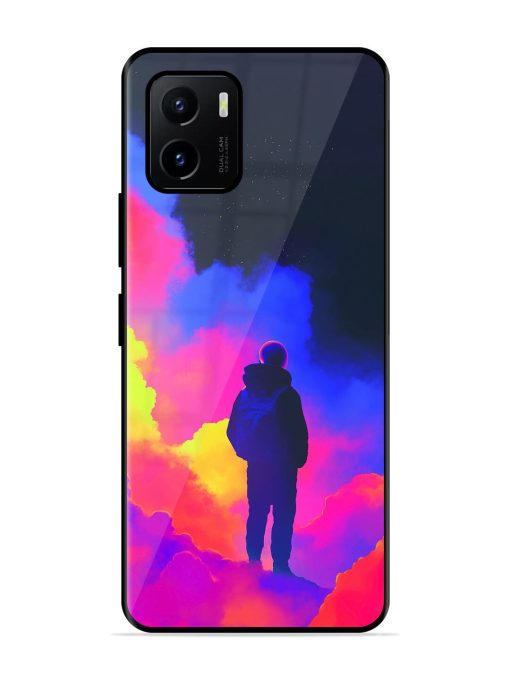 Cosmic Wanderer Glossy Soft Edge Case for Vivo Y15S Chachhi