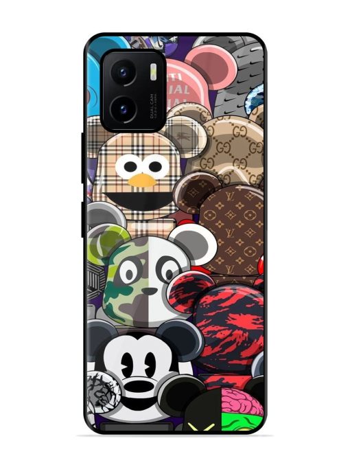 Streetwear Bearbrick Extravaganza Glossy Soft Edge Case for Vivo Y15S Chachhi