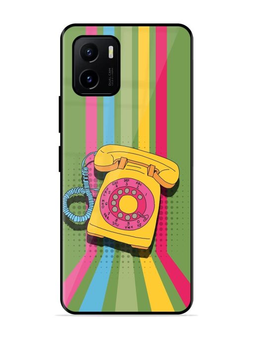 Retro Dialer Glossy Soft Edge Case for Vivo Y15S Chachhi