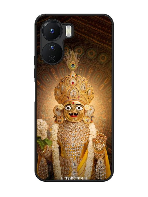 Hare Krishna Maharaj Glossy Soft Edge Case for Vivo Y16 Chachhi